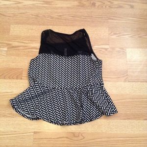 Xhilaration Tops - Xhilaration Peplum Top Xhilaration Tops - Xhilaration Peplum Top